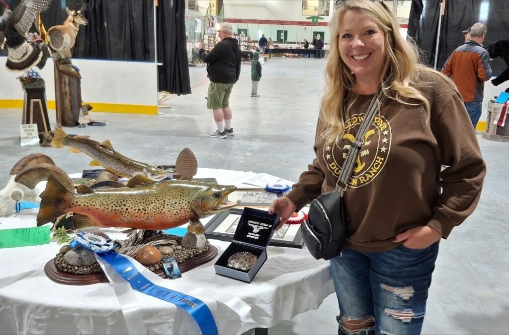Habitat fish display that won awards